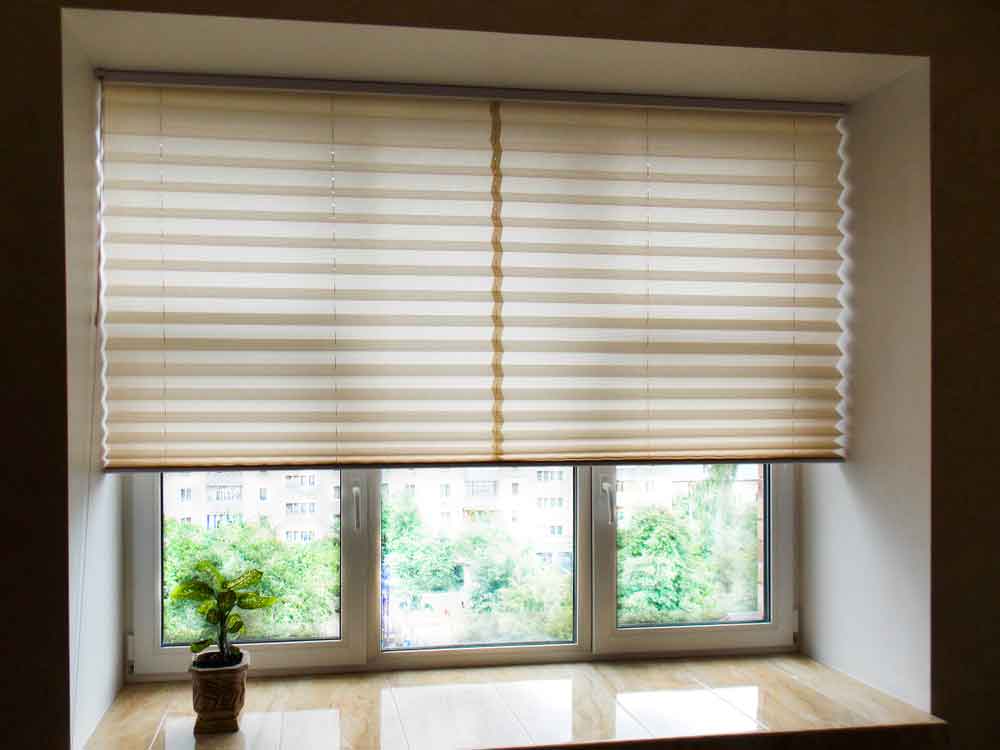 Brown Honeycomb Blinds